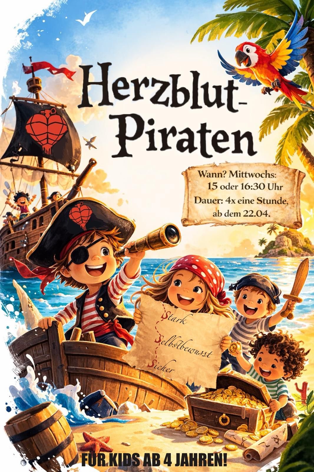HERZBLUT Piratenflieger