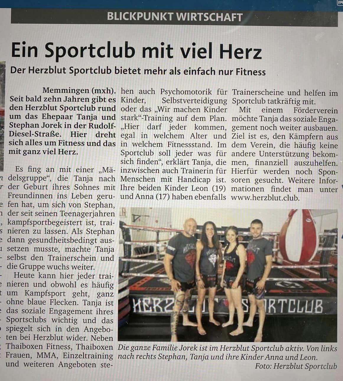 Memminger Zeitung Herzblut 210623