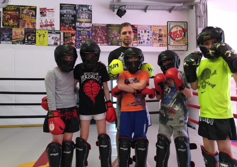 8.Kinder SV.Kinder Thaiboxen